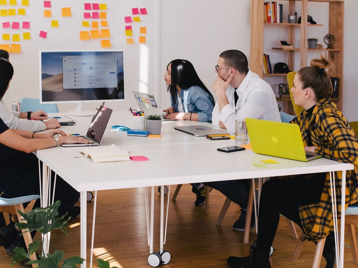 Strategy workshop planning a coaching brand's affiliate launch