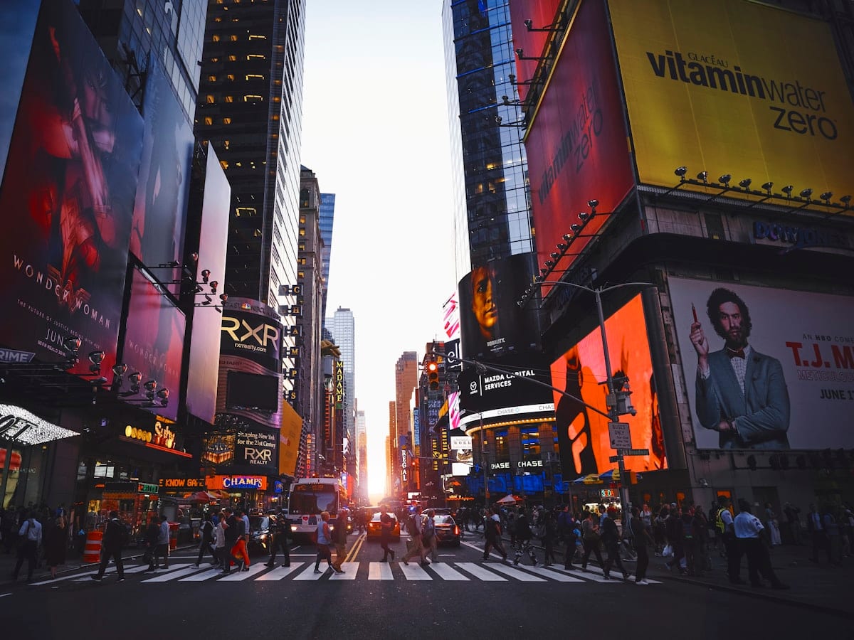 New York City street where AffiliateProfit is headquartered
